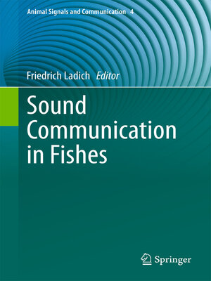 cover image of Sound Communication in Fishes